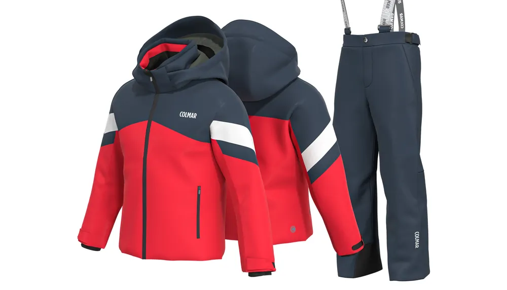 Chlapecký lyžařský komplet Colmar Sapporo (Červená) - Lyžařský komplet Endorphin Republic Časově Omezené