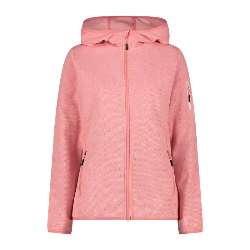 CMP WOMAN JACKET FIX HOOD - Dámská mikina Endorphin Republic Nová Kolekce
