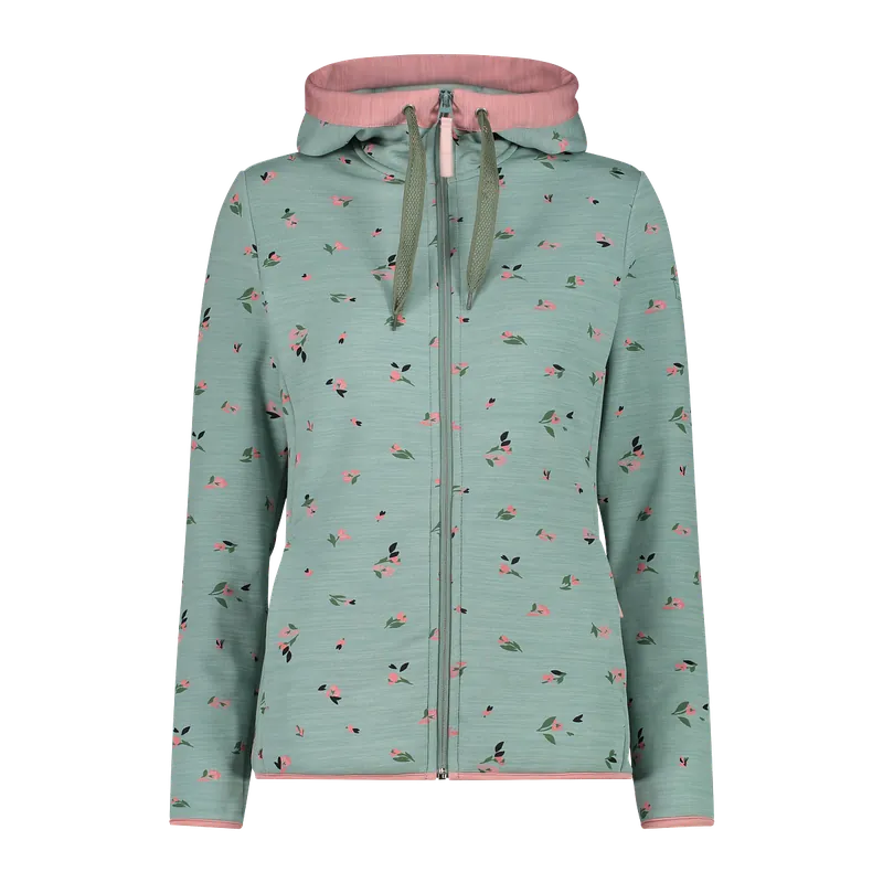 CMP WOMAN JACKET FIX HOOD (Šedá) - Dámská mikina Endorphin Republic Top Prodej