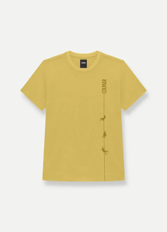 Poslední Šance Colmar MENS T-SHIRT (Žlutá) - Pánské triko Endorphin Republic