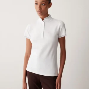 Omezená Nabídka COLMAR ORIGINALS LADIES POLO T-SHIRT 8740 (Bílá) - Dámská triko Endorphin Republic
