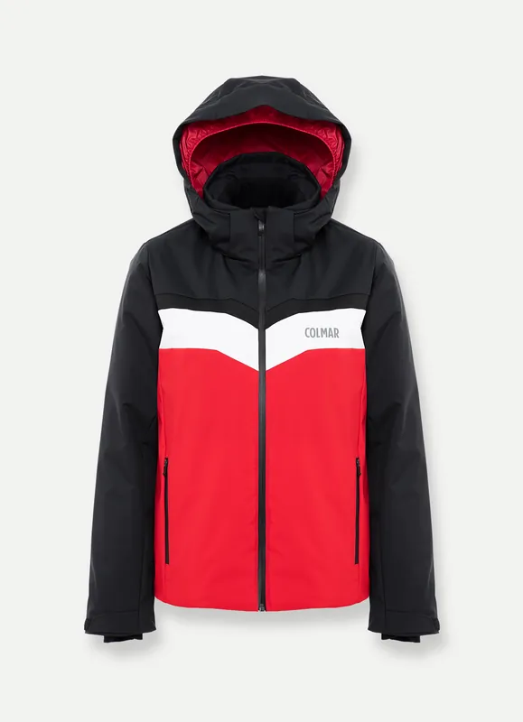 Colmar TEEN SKI JACKET WITH GRAPHENE LINING (Červená) - Juniorská lyžařská bunda Endorphin Republic Originální