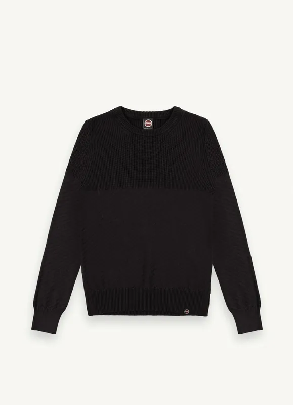 Kup Teď Colmar WOOL/COTTON BLEND CREW NECK PULLOVER (Černá) - Dámský svetr Endorphin Republic