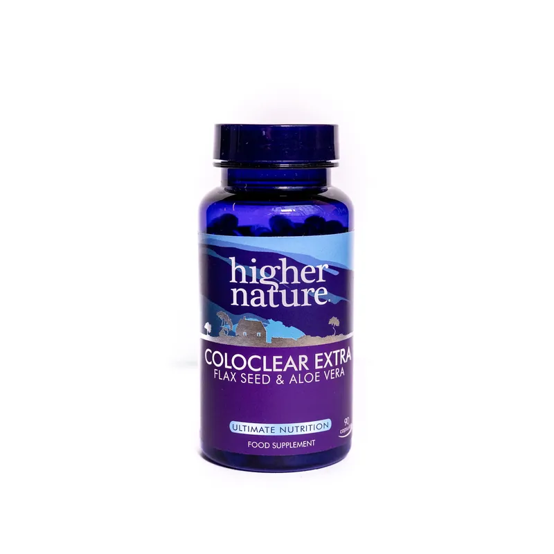 Přímo Od Výrobce HIGHER NATURE ColoClear Extra - Přírodní doplněk vlákniny pro zdravá střeva Endorphin Republic
