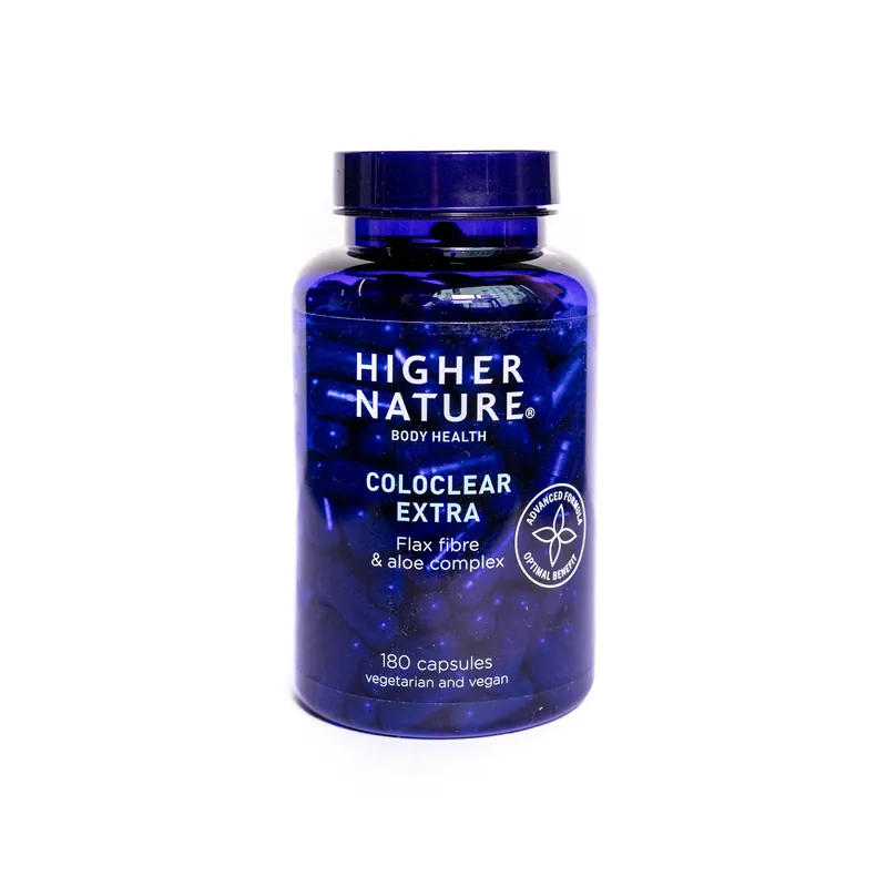 Zlevněný HIGHER NATURE ColoClear Extra - Přírodní doplněk vlákniny pro zdravá střeva Endorphin Republic
