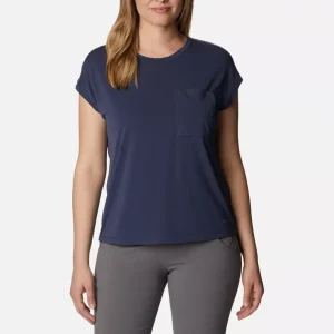 Tovární Cena Columbia Boundless Trek™ Short Sleeve Tee (Modrá) - Dámské triko Endorphin Republic