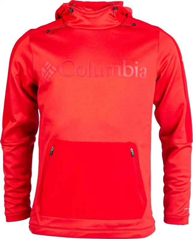 Oblíbený Columbia Maxtrail Midlayer Top (Červená) - Pánská mikina Endorphin Republic