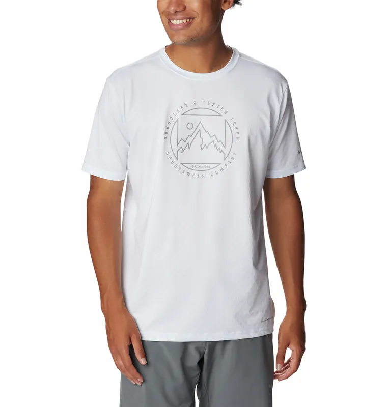 Nízká Cena Columbia M Ice Lake™ SS Tee (Bílá) - Pánské triko Endorphin Republic
