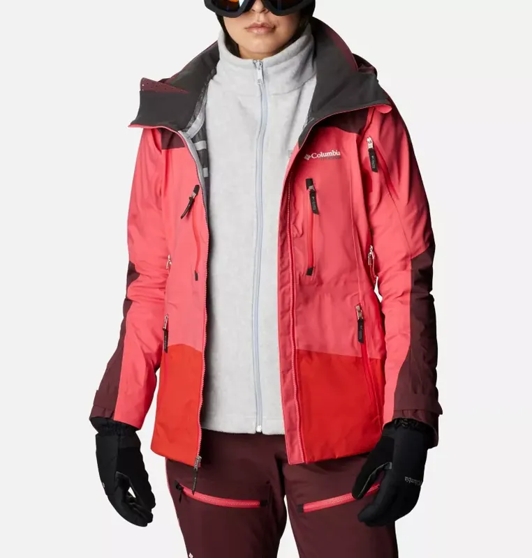 Akční Cena Columbia Peak Pursuit 3L Shell (Tmavě modrá) - Dámská lyžařská bunda Endorphin Republic