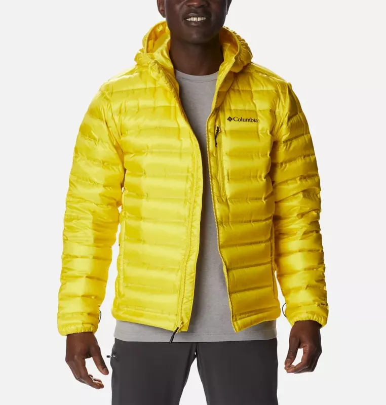 Columbia Pebble Peak Down Hooded (Žlutá) - Pánská zimní bunda Endorphin Republic Rychlé Dodání