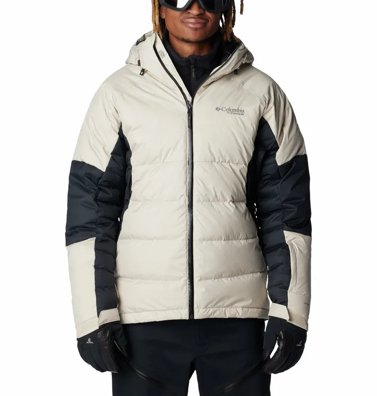 Columbia Roaring Fork™ Down Jacket (Šedá) - Pánská lyžařská bunda Endorphin Republic Nízká Cena