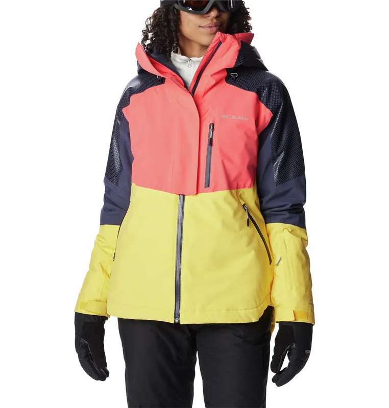 Dokud Zásoby Vydrží Columbia Snow Slab Blackdot Jacke (Olivová) - Dámská lyžařská bunda Endorphin Republic