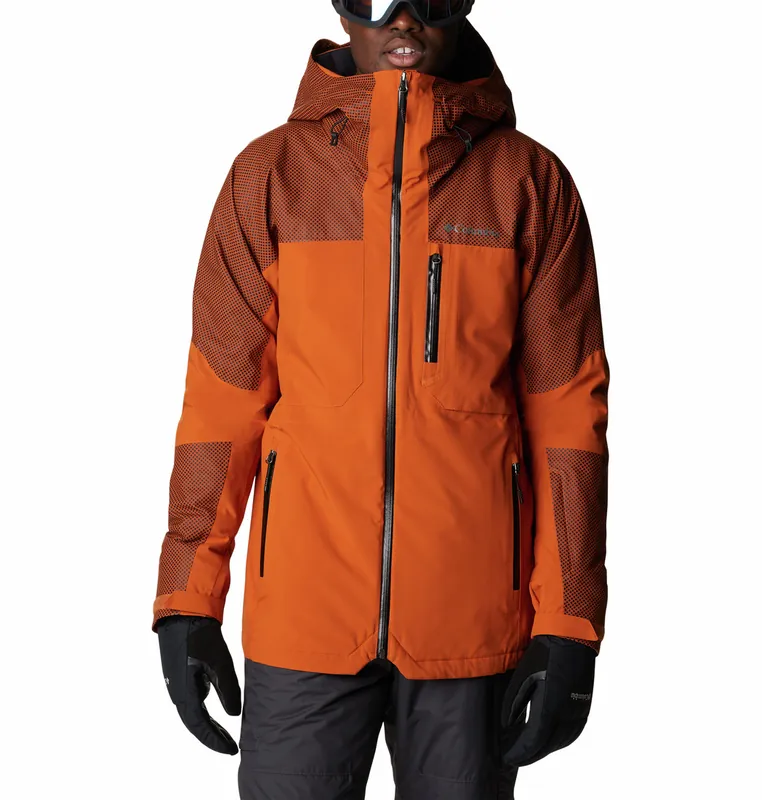 Expresní Doručení Columbia Snow Slab Black Dot Jack (Bílá) - Pánská lyžařská bunda Endorphin Republic