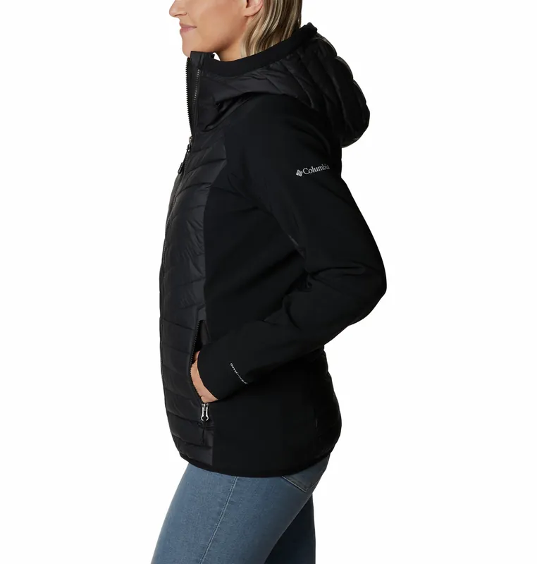 Sezónní Sleva Columbia W Powder Lite Hybrid (Černá) - Dámská zimní bunda Endorphin Republic