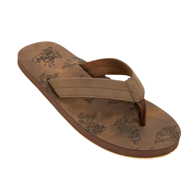 Cool TROPIC (Tmavě červená) - Pánské žabky Endorphin Republic Vysoce Kvalitní