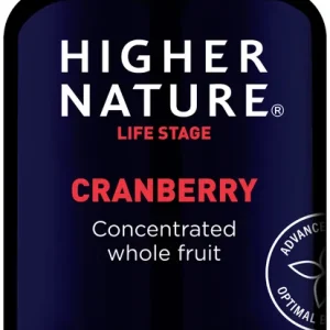 HIGHER NATURE Cranberry - Kapsle Brusinka Endorphin Republic Vysoce Kvalitní
