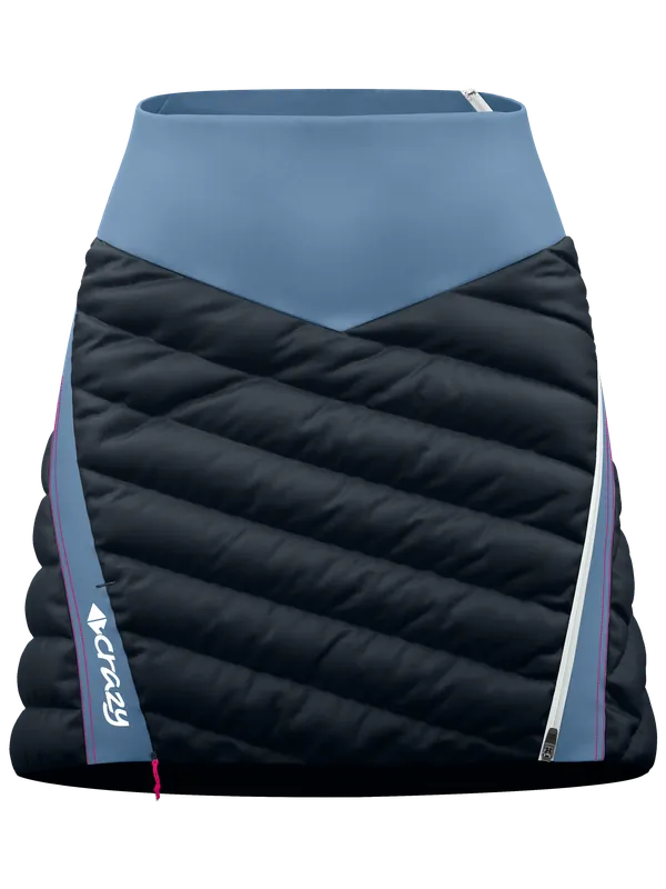 Dokud Zásoby Vydrží Crazy Idea SKIRT CHANNEL (Modrá) - Péřová sukně Endorphin Republic