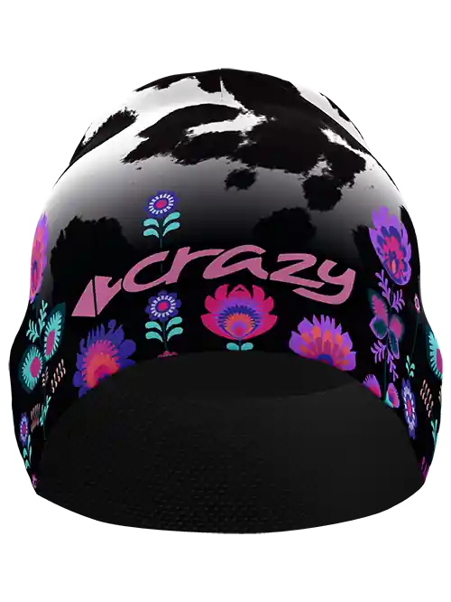 Vrácení Zdarma Crazy Idea CAP SPIRE THERMO WOMAN (Tmavě červená) - Dámská termo čepice Endorphin Republic