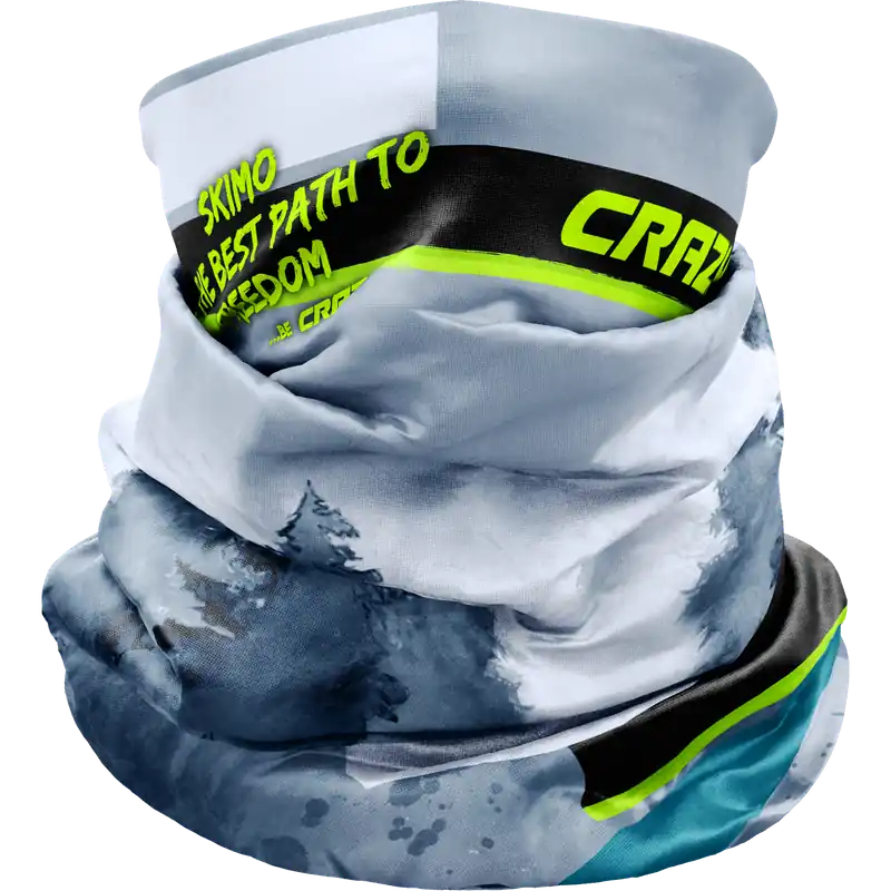 Crazy Idea NECK GAITER LIGHT (Zelená) - Nákrčník Endorphin Republic Nízká Cena