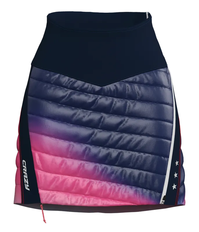 Crazy Idea SKIRT CHANNEL - Zateplená sukně Endorphin Republic Akční Nabídka