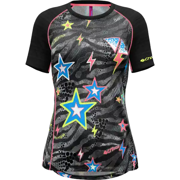 Crazy Idea T-SHIRT ALPINSTAR (Černá) - Dámské triko Endorphin Republic Super Cena