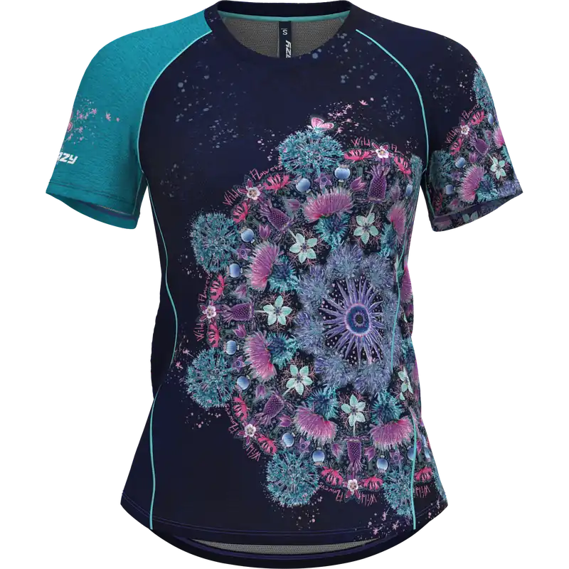 Crazy Idea T-SHIRT ALPINSTAR (Modrá) - Dámské triko Endorphin Republic Akce