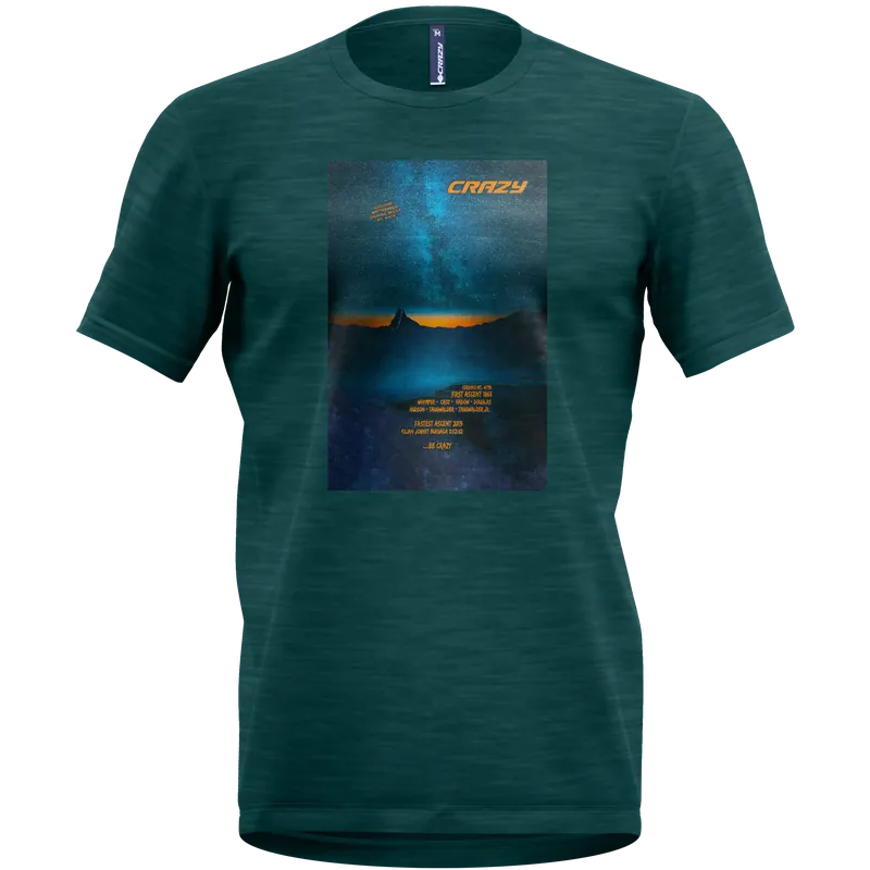 Odeslání Ihned Crazy Idea T-SHIRT JOKER - Pánské triko Endorphin Republic