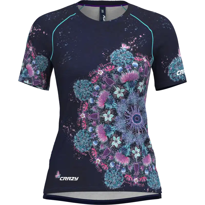 Crazy Idea T-SHIRT WONDER MAGIC (Modrá) - Dámské triko Endorphin Republic Horká Nabídka