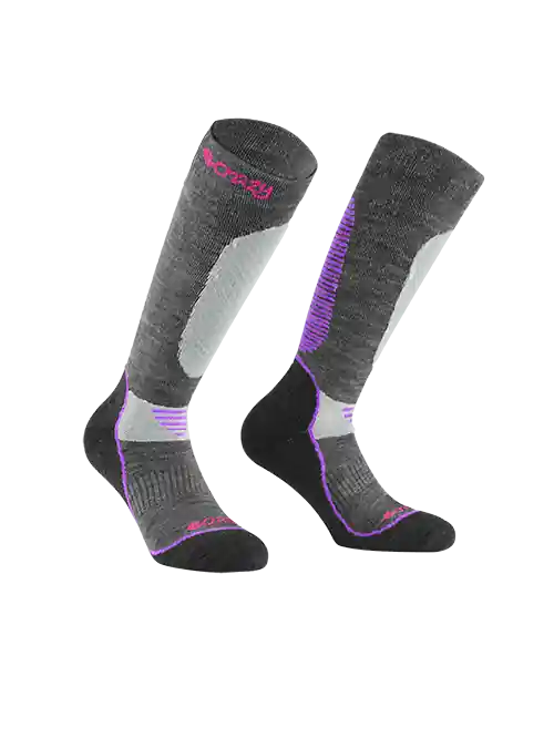 Nejlepší Cena Crazy Idea WOOL SOCKS (Černá) - Zimní podkolenky Endorphin Republic