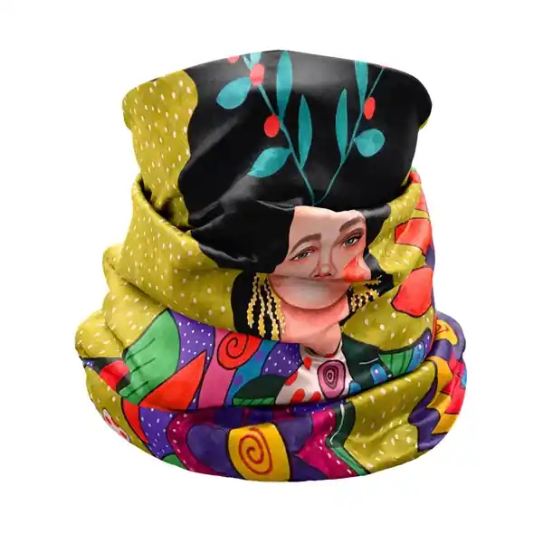 Speciální Cena Crazy Idea NECK GAITER LIGHT (Červená) - Multifunkční nákrčník Endorphin Republic
