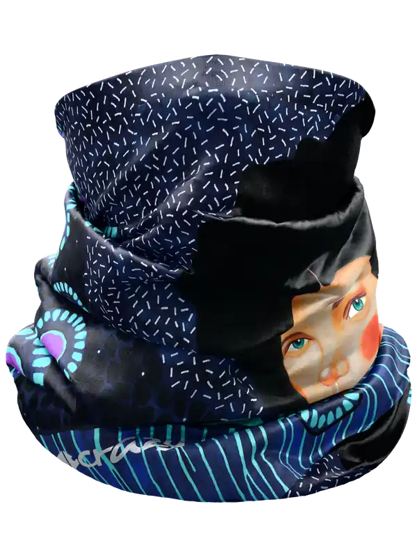 Crazy Idea NECK GAITER LIGHT (Šedá) - Multifunkční nákrčník Endorphin Republic Odeslání Ihned