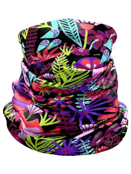 Tovární Cena Crazy Idea Neck Guard (Zelená) - Multifunkční nákrčník Endorphin Republic