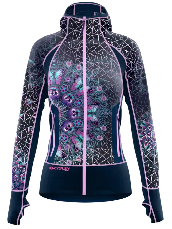 Koupit Online Crazy PULL OXYGEN LIGHT (Modrá) - Dámská mikina Endorphin Republic