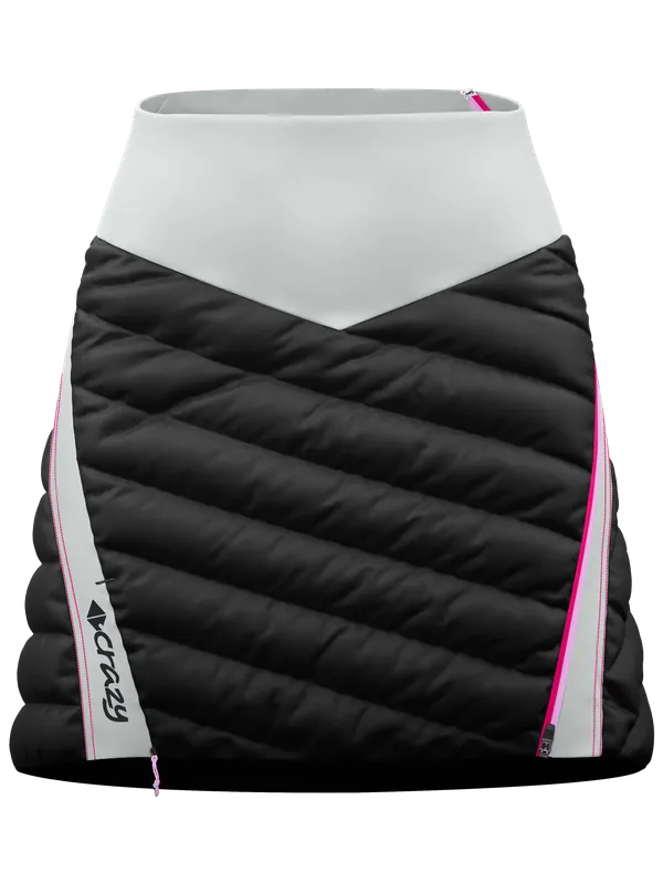 Přímo Od Výrobce Crazy Idea SKIRT CHANNEL (Černá) - Péřová sukně Endorphin Republic