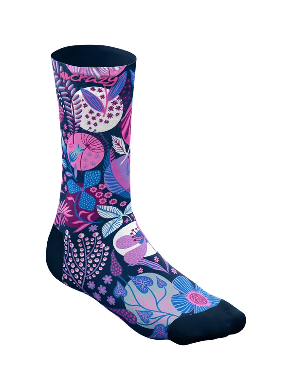 Výprodej Crazy SOCKS (Fialová) - Ponožky Endorphin Republic