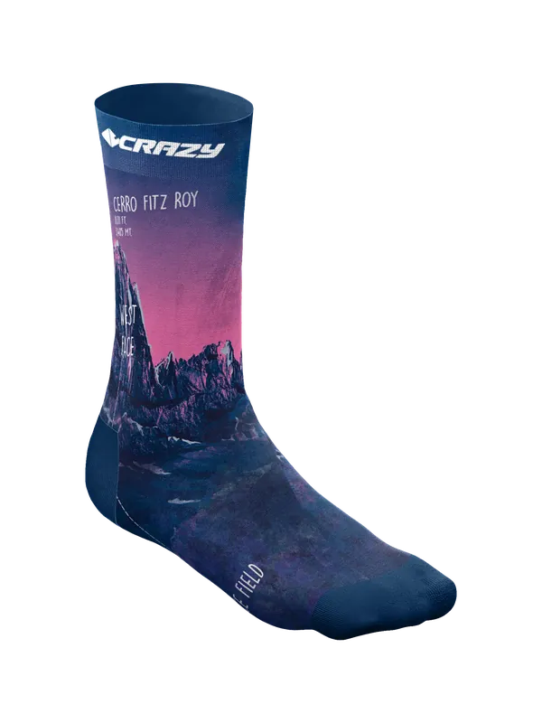 Dokud Zásoby Vydrží Crazy SOCKS (Modrá) - Ponožky Endorphin Republic