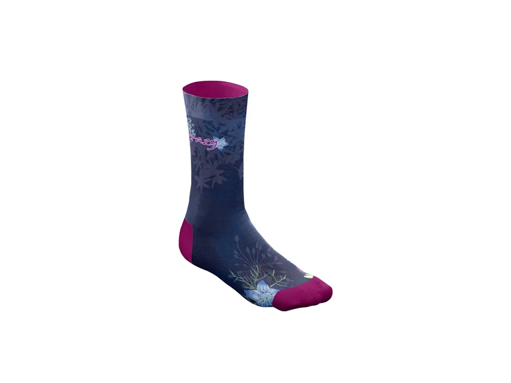 Přímo Od Výrobce Crazy Idea SOCKS (Purpurová) - Ponožky Endorphin Republic