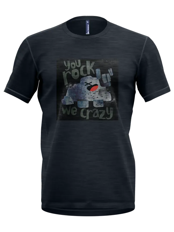 Levný Crazy T-SHIRT JOKER (Černá) - Pánské triko Endorphin Republic