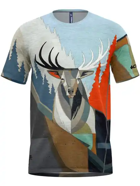 Crazy T-SHIRT LEGEND MAN (Šedá) - Pánské triko Endorphin Republic Tovární Cena