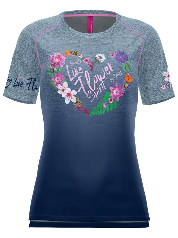 Omezená Nabídka Crazy T-SHIRT WONDER MAGIC (Modrá) - Dámské triko Endorphin Republic
