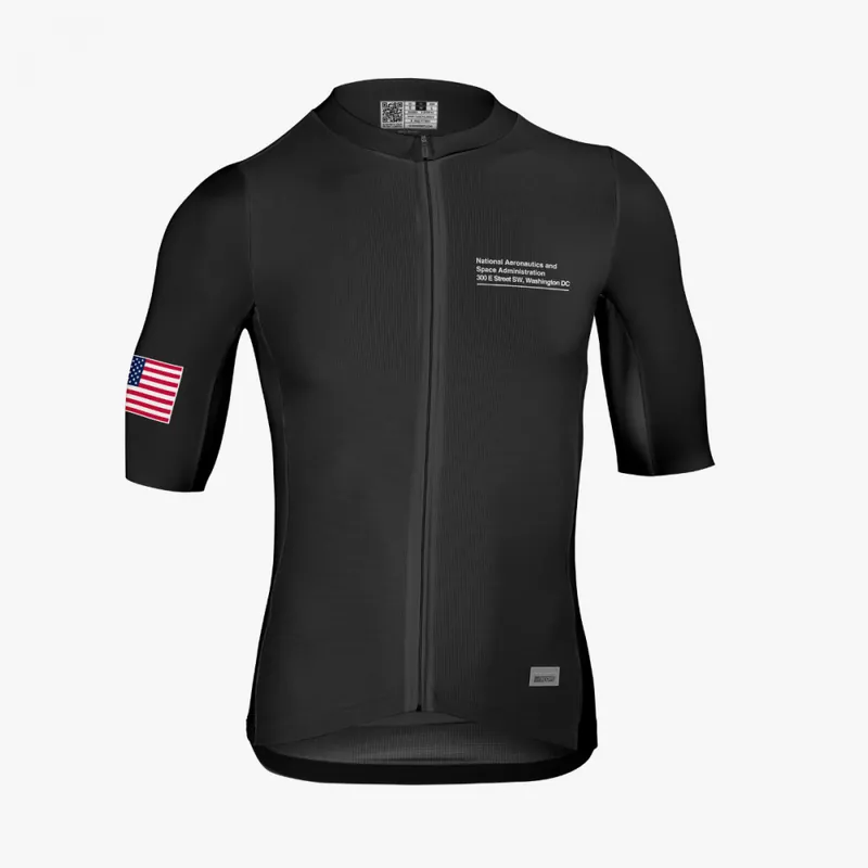 Cyklistický dres Scicon X Space Agency s krátkým rukávem (Černá) - Pánský cyklistický dres Endorphin Republic Nová Kolekce