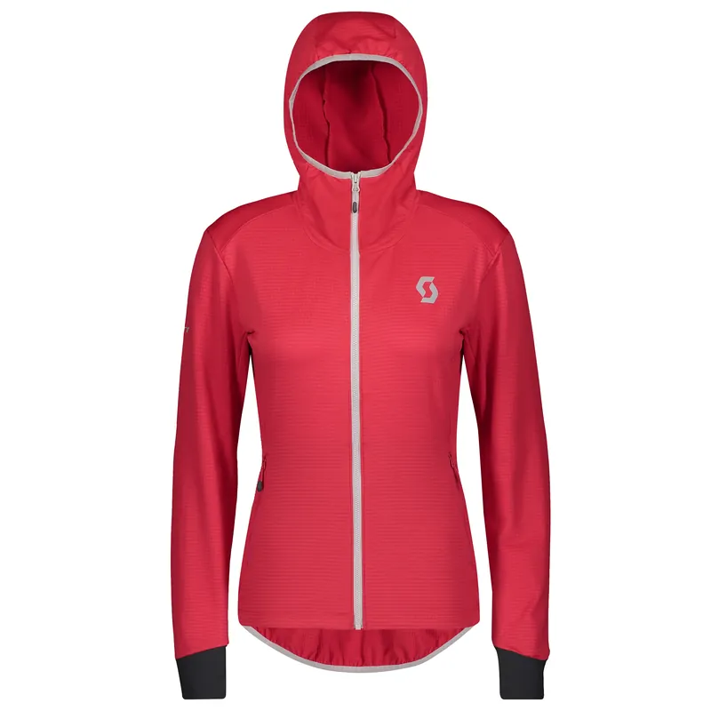SCOTT Jacket W‘s Trail MTN Fleece (Purpurová) - Dámská bunda s kapucí Endorphin Republic Značkový