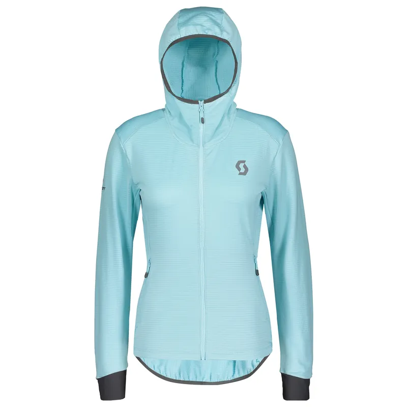 Top Prodej SCOTT Jacket W‘s Trail MTN Fleece (Modrá) - Dámská bunda s kapucí Endorphin Republic