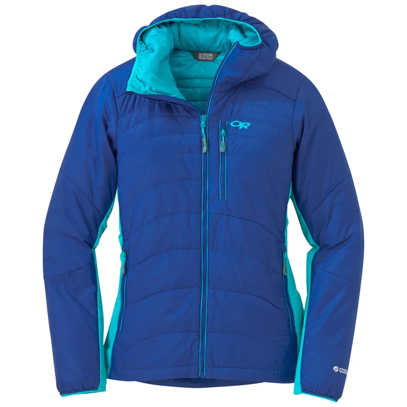 Outdoor Research Women‘s Cathode Hooded Jacket (Modrá) - Dámská bunda s kapucí Endorphin Republic Ověřený
