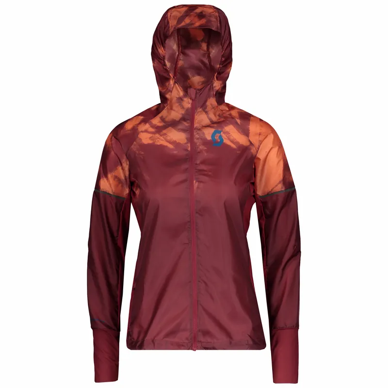 Scott Jacket W‘s Kinabalu Run WB (Červená) - Dámská běžecká bunda Endorphin Republic Super Cena