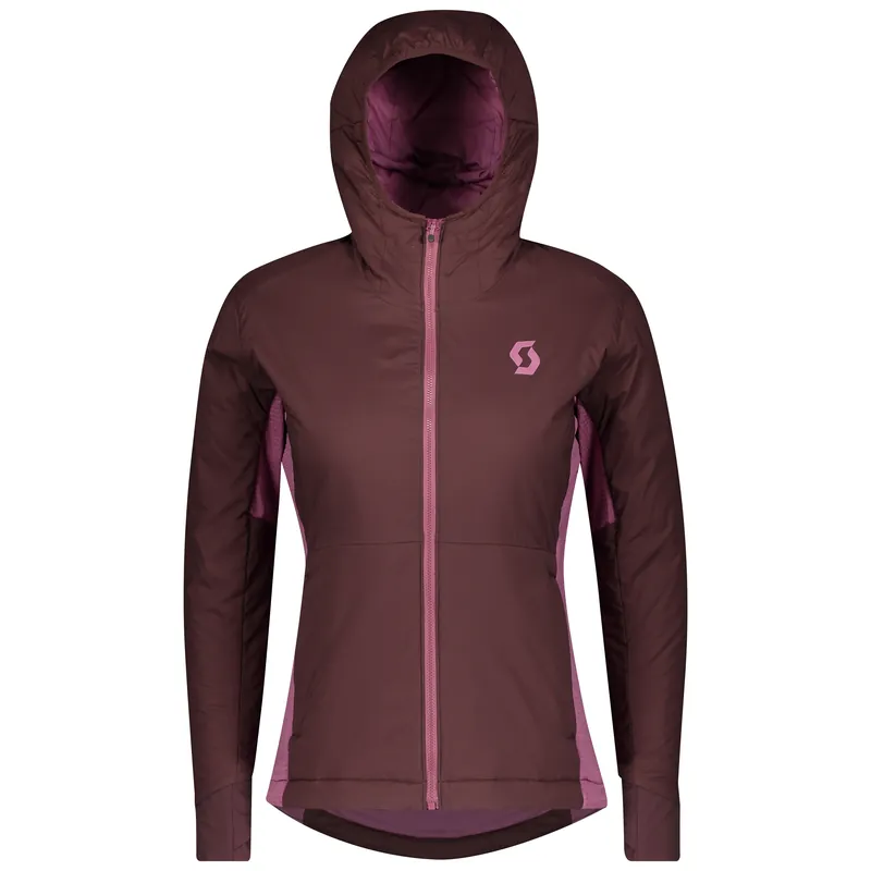 Must-Have SCOTT Trail MTN Insulation (Tmavě červená) - Dámská cyklistická bunda Endorphin Republic
