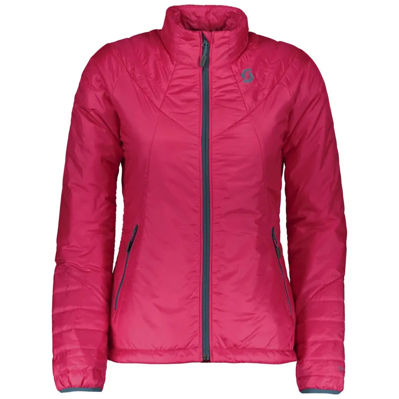 Nejlepší Volba Scott Jacket W‘s Insuloft Light (Purpurová) - Dámská cyklistická bunda Endorphin Republic
