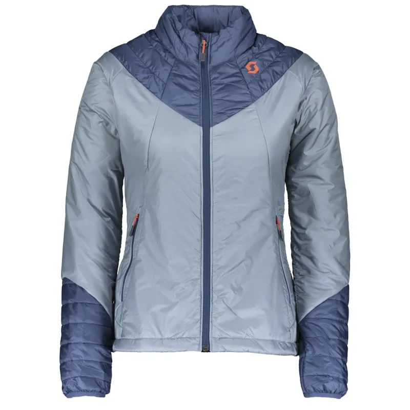 Ověřený Scott Jacket W‘s Insuloft Light (Modrá) - Dámská cyklistická bunda Endorphin Republic