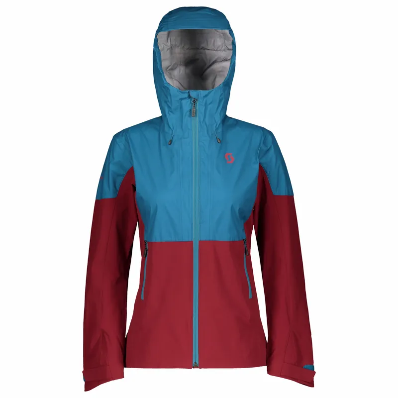 Sezónní Sleva SCOTT Jacket W‘s Trail MTN Stretch Hybrid 30 (Modrá) - Dámská cyklistická bunda Endorphin Republic