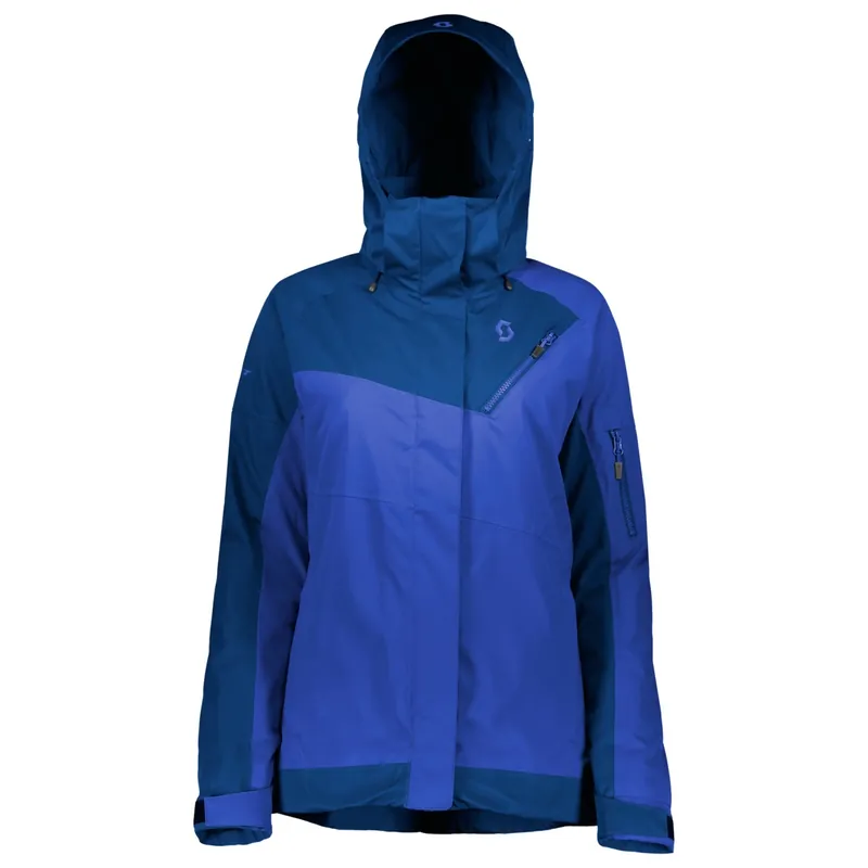 Scott Jacket W‘s Ultimate Dryo 20 (Modrá) - Dámská bunda Endorphin Republic Zlevněný